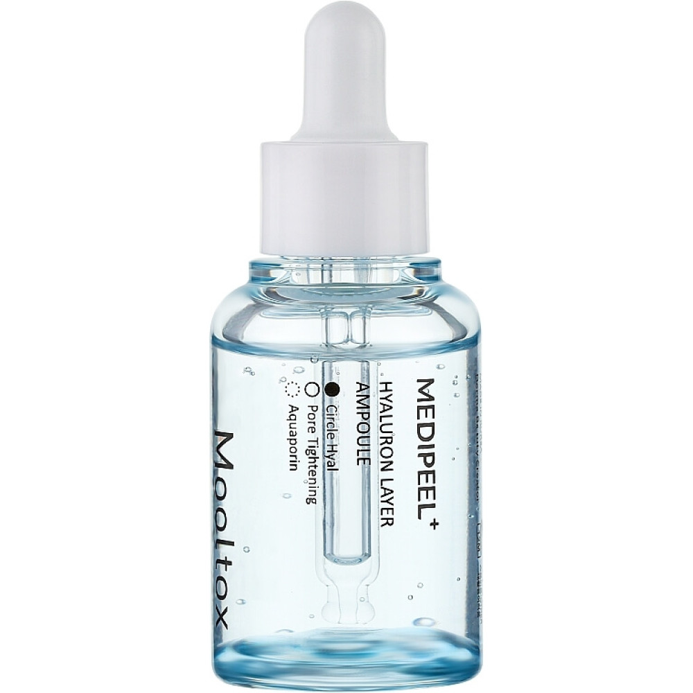 Сироватка зволожувальна з гіалуроновою кислотою - Medi-Peel Hyaluronic Acid Layer Mooltox Ampoule фото 3