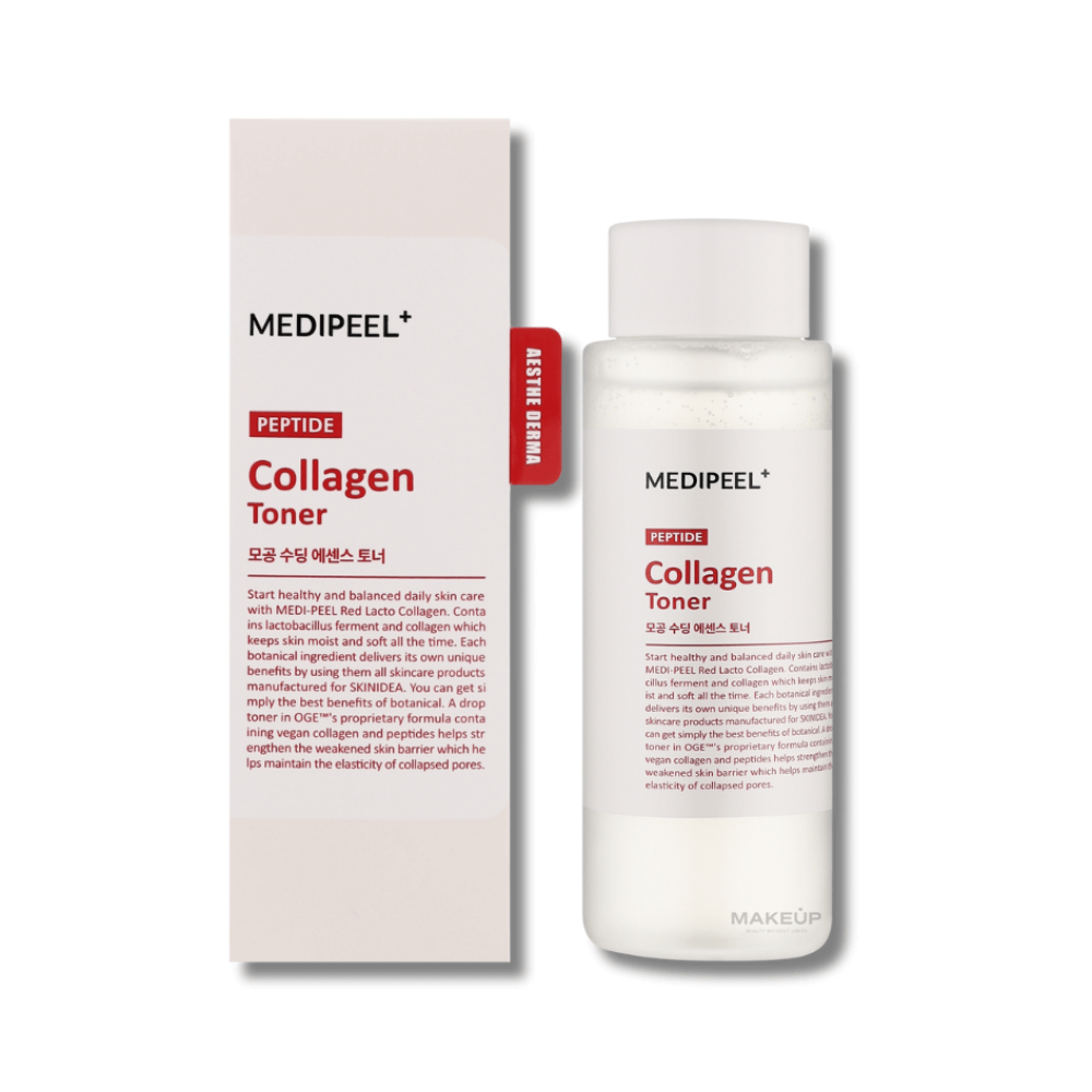 Тонер успокаивающий с коллагеном и лактобактериями - Medi-Peel Red Lacto Collagen Soothing Essence Toner - Фото 1