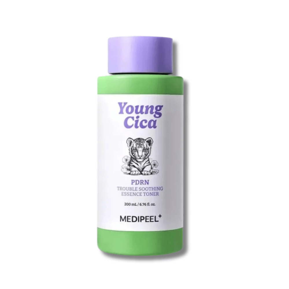 Заспокійлива тонік-есенція для обличчя з PDRN - Medi-Peel Young Cica PDRN Trouble Soothing Essence Toner - Фото 1