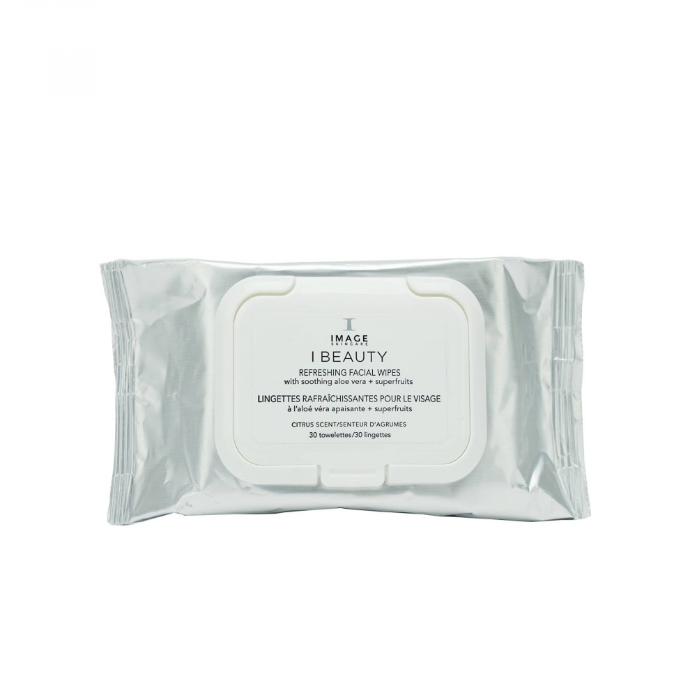 Очищаючі тонізуючі серветки - Image Skincare I Beauty Refreshing Facial Wipes - Фото 1