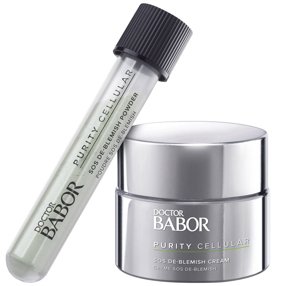 Набор против Угревой Сыпи - Babor SOS De-Blemish Cream Purity Cellular