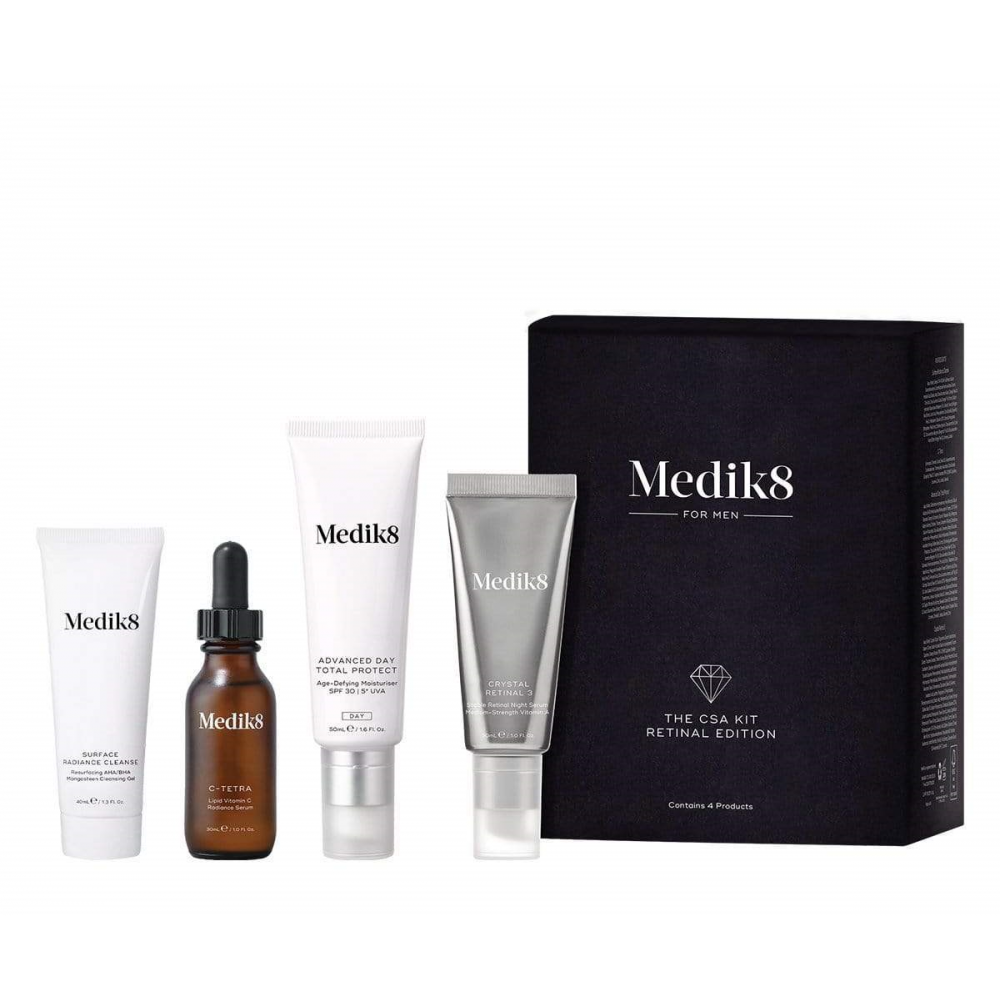 Набір для чоловіків - Medik8 The CSA Retinal Advanced Edition for Men - Фото 1