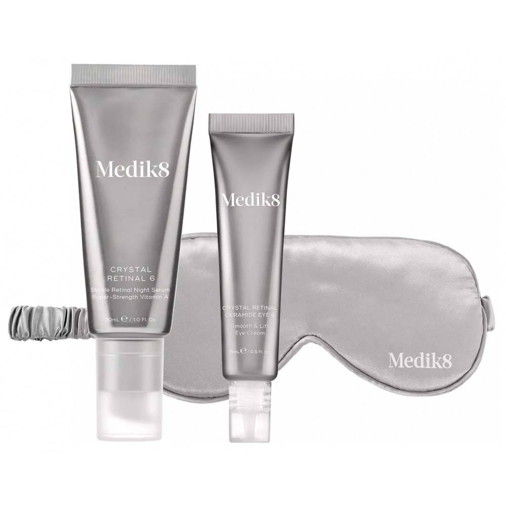 Лімітований подарунковий антивіковий набір - Medik8 Crystal Retinal Age-Defying Collection Kit фото 2