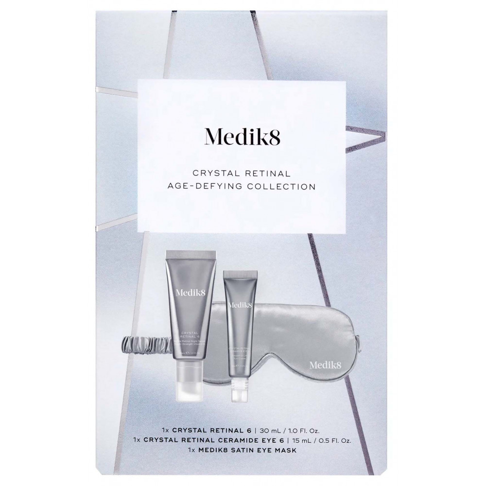 Лімітований подарунковий антивіковий набір - Medik8 Crystal Retinal Age-Defying Collection Kit фото 3