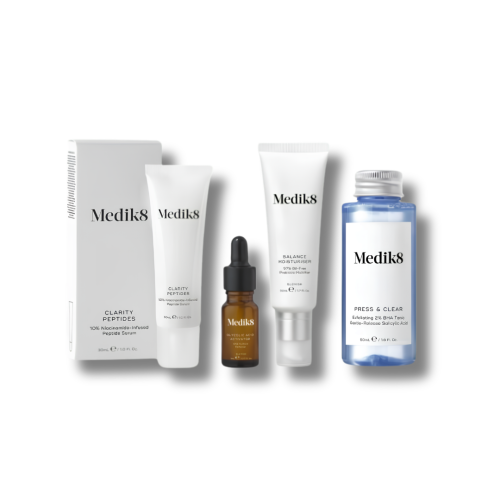 Лимитированный подарочный набор из 3-х продуктов - Medik8 Clear Skin Bestsellers фото