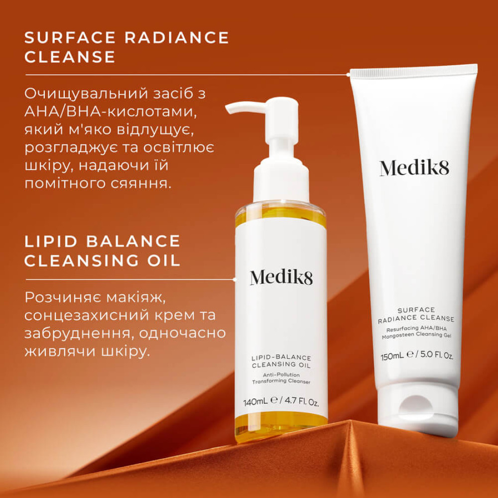 Набір для двоетапного очищення шкіри - Medik8 Complete Cleanse Kit фото 3