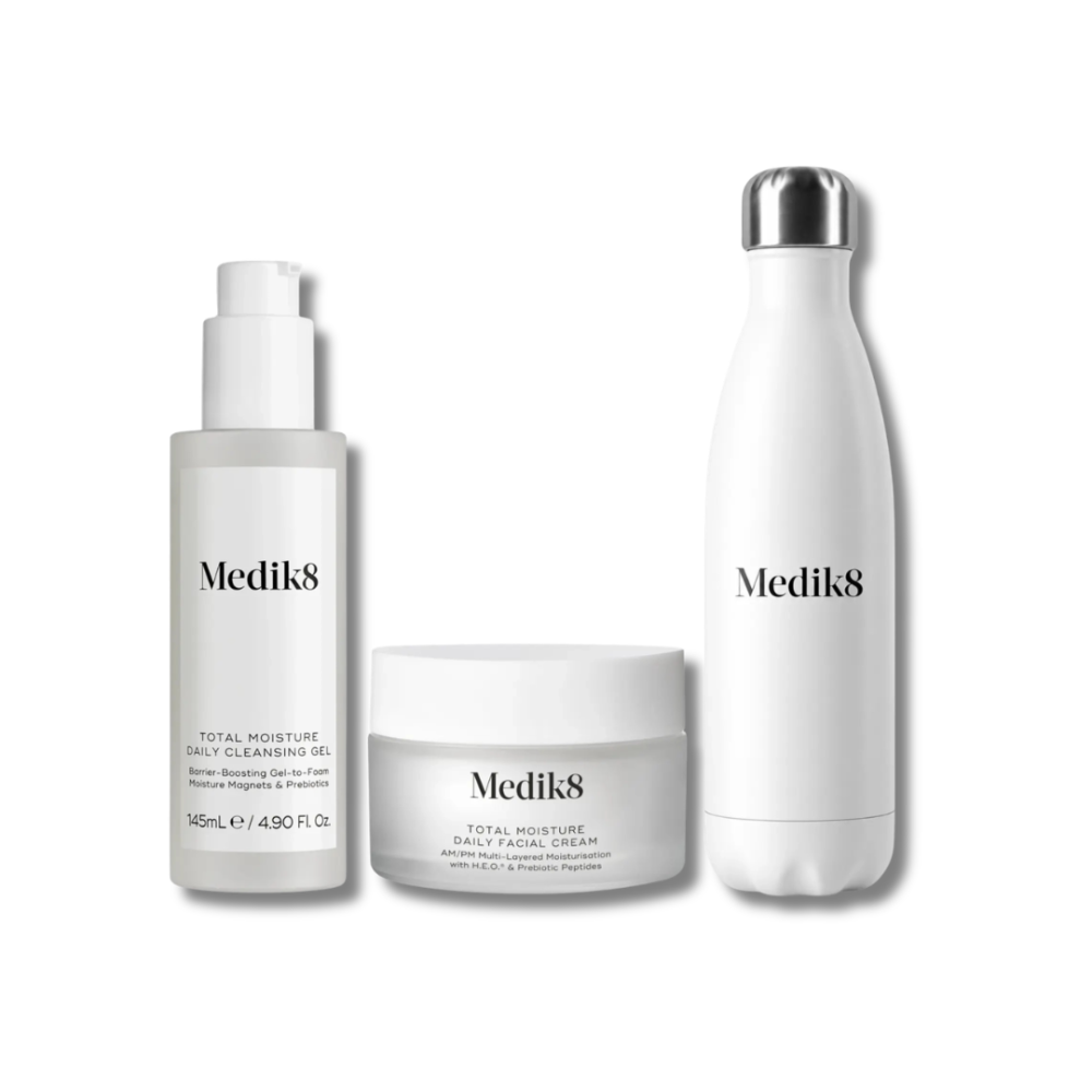 Набір для комплексного зволоження шкіри обличчя - Medik8 Total Moisture Daily Kit фото
