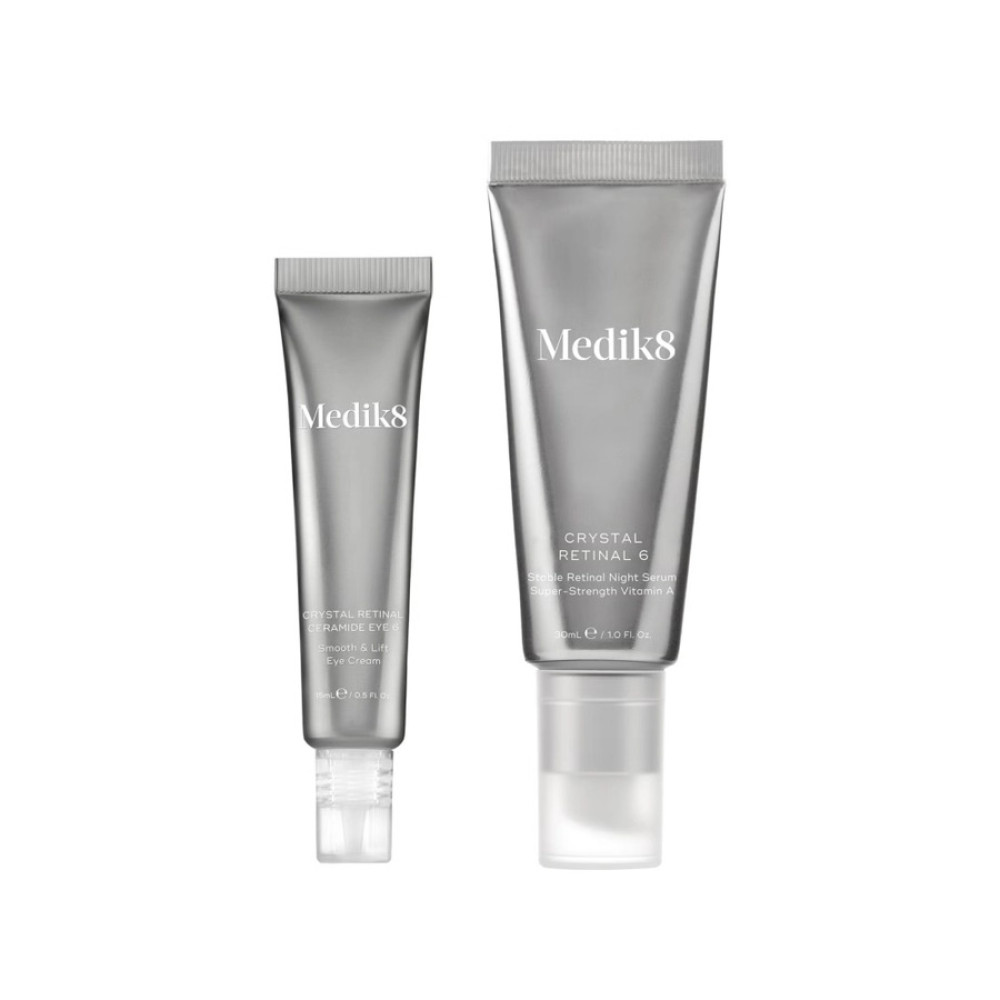 Набір для ліфтингу обличчя та зони навколо очей - Medik8 Nighttime Renew Age-Defying Face and Eyes Collection фото 3