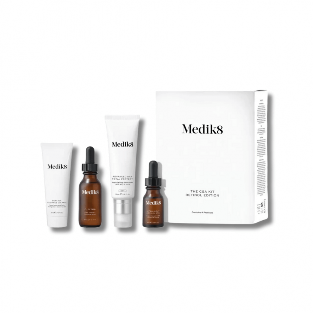 Набір Філософія Проти Старіння Шкіри - Medik8 CSA Kit Retinol Edition - Фото 1