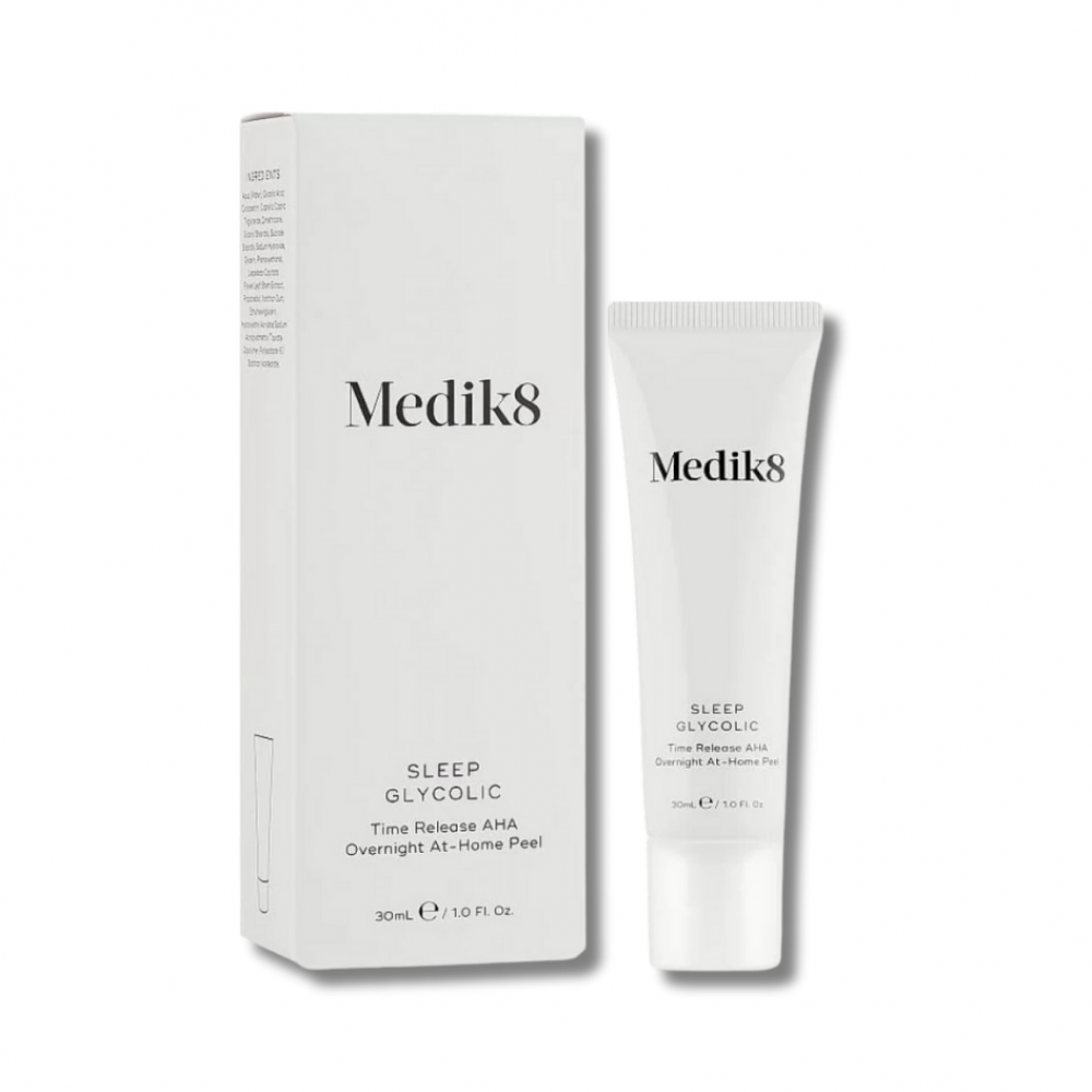 Ночная сыворотка с гликолевой кислотой (АНА) для домашнего пилинга - Medik8 Sleep Glycolic - Фото 1