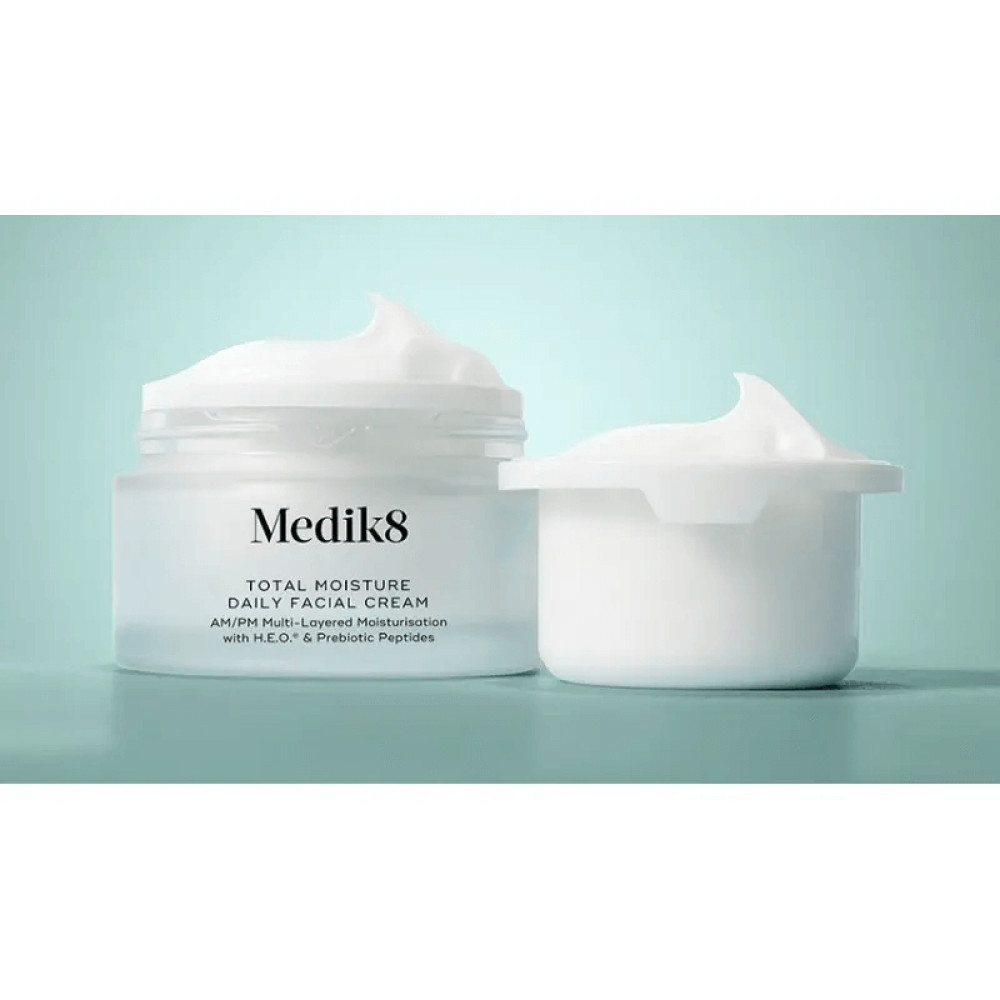Сменный флакон дневного увлажняющего крема для лица - Medik8 Total Moisture Daily Facial Cream Refill фото 3