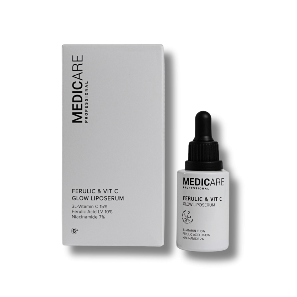 Липосомальная сыворотка с феруловой кислотой и витамином С - Medicare Ferulic & Vit C Glow Liposerum фото