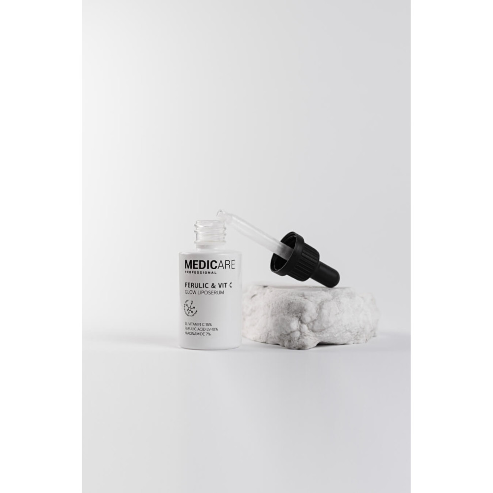 Липосомальная сыворотка с феруловой кислотой и витамином С - Medicare Ferulic & Vit C Glow Liposerum фото 3