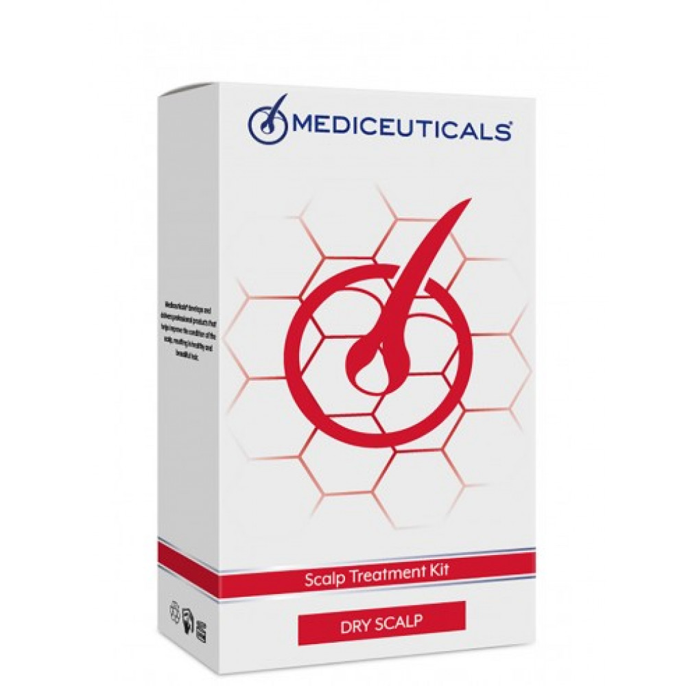 Набір для сухої шкіри голови - Mediceuticals Scalp Treatment  Kit Dry Scalp - Фото 1