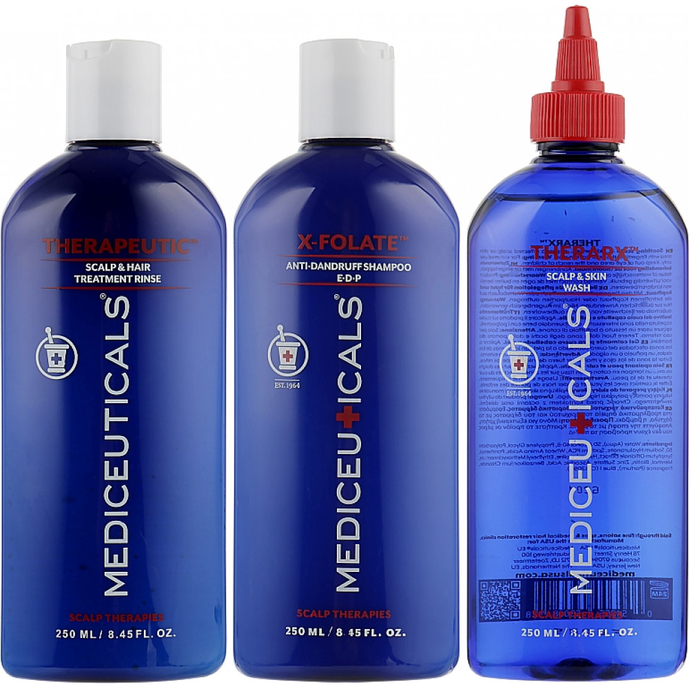 Набір від лупи - Mediceuticals Scalp Treatment Kit Dandruff фото 3
