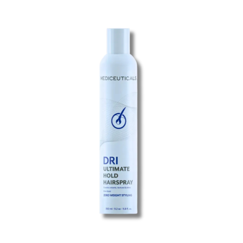 Невагомий лак для волосся оптимальної фіксації - Mediceuticals Hairbody Zero Weing Styling  DRI Ultimate Hold Hairspray фото