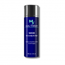 Відновлююча та антивікова маска для волосся і шкіри голови - Mediceuticals MX Dual Therapy Mask For Scalp And Hair