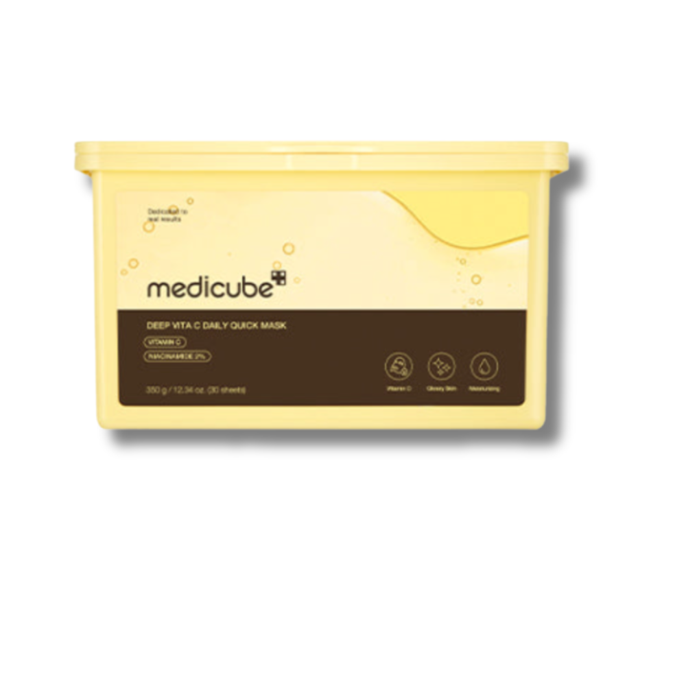 Щоденні маски для швидкого відновлення - Medicube Deep Vita C Daily Quick Mask - Фото 1