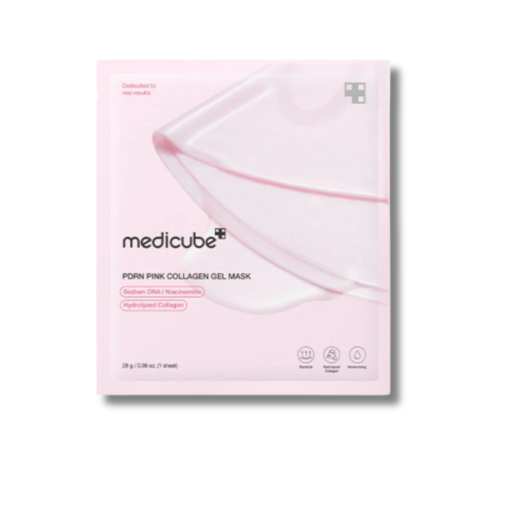 Гидрогелевая маска с PDRN и коллагеном - Medicube PDRN Pink Collagen Gel Mask - Фото 1