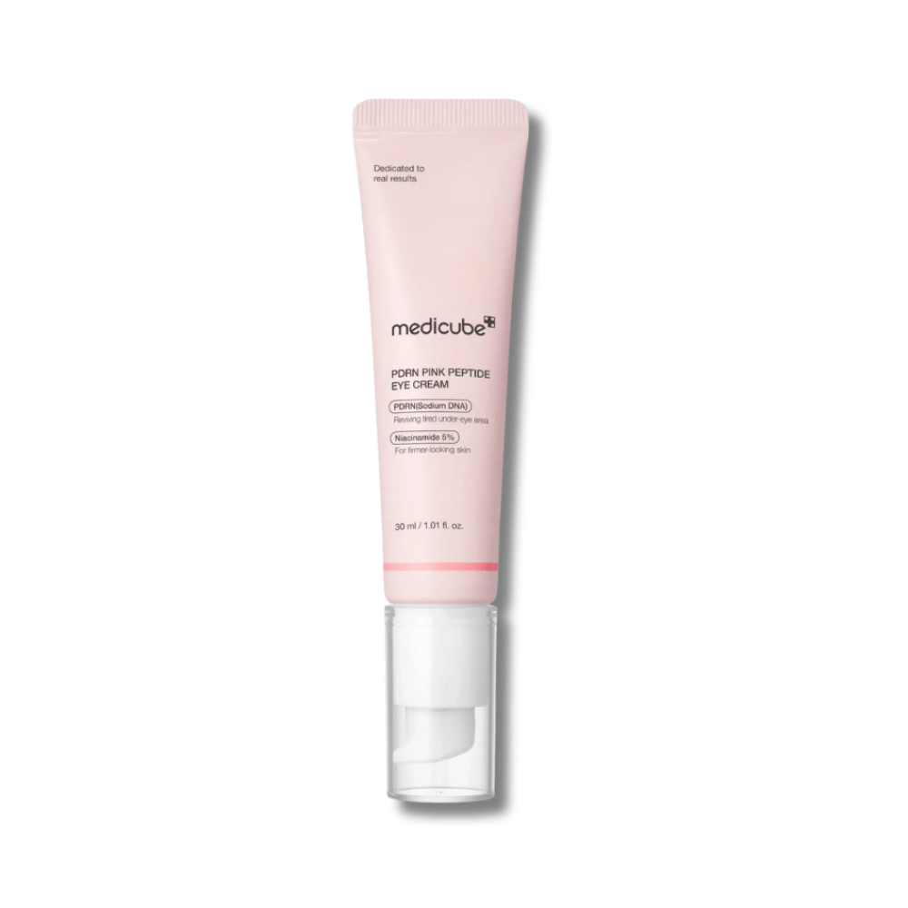 Крем для кожи вокруг глаз с полинуклеотидами и пептидами - Medicube PDRN Pink Peptide Eye Cream - Фото 1