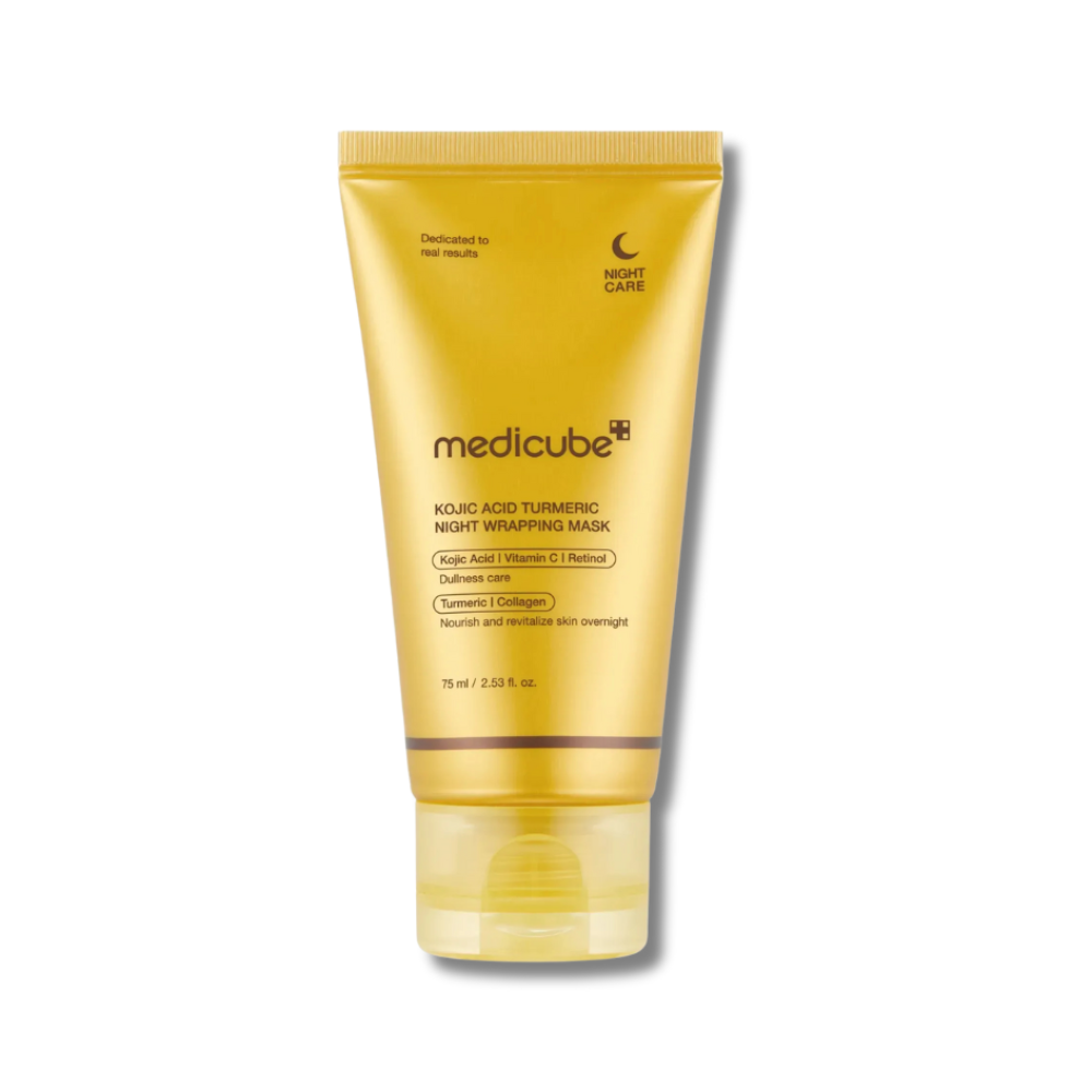 Ночная маска с койевой кислотой и куркумой - Medicube Kojic Acid Turmeric Night Wrapping Mask - Фото 1