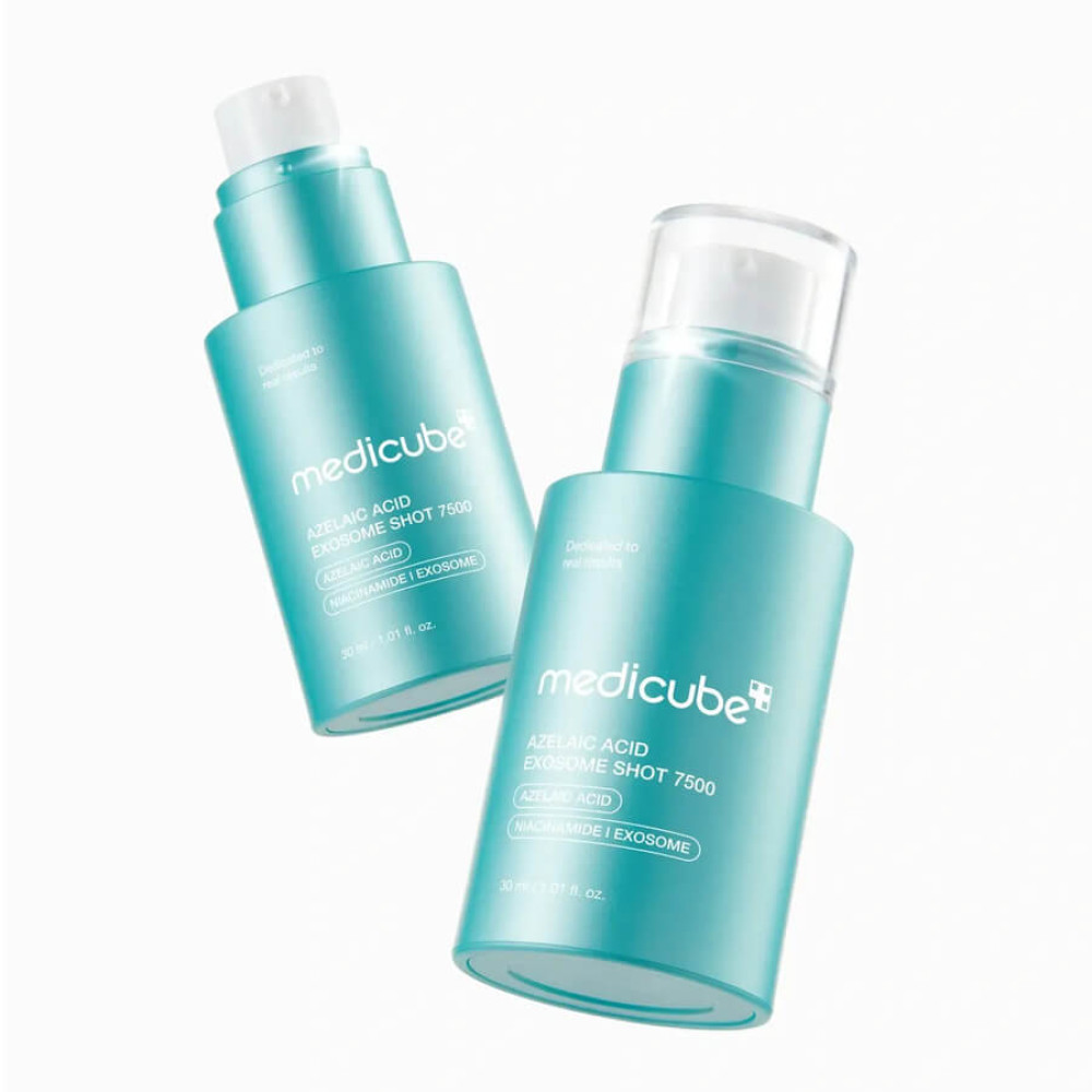 Сыворотка с азелаиновой кислотой, экзосомами и спикулами - Medicube Azelaic Acid Exosome Shot 7500 фото 2