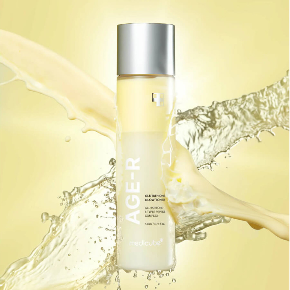 Тонер-молочко з глутатіоном для освітлення та сяйва - Medicube AGE-R Glutathione Glow Toner фото 2