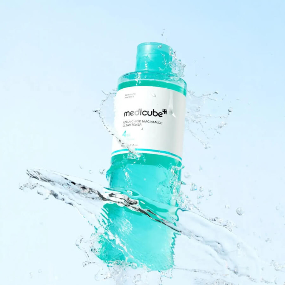 Тонер з азелаїновою кислотою та ніацинамідом - Medicube Azelaic Acid Niacinamide Clear Toner фото 4