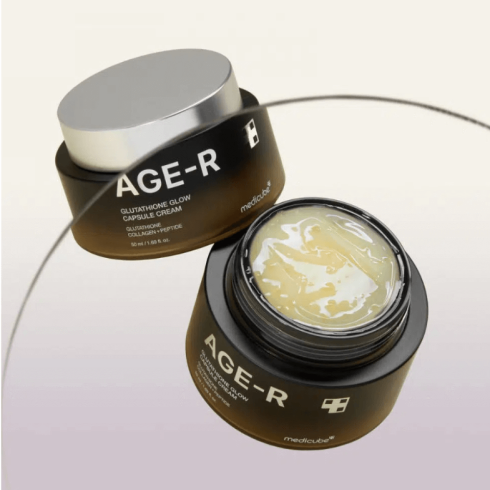 Зволожуючий гель-крем із капсулами глутатіону - Medicube AGE-R Glutathione Glow Capsule Cream фото 3