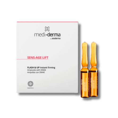 Ампули миттєвої дії - Mediderma Flash Ampoules Sens-Age Lift фото