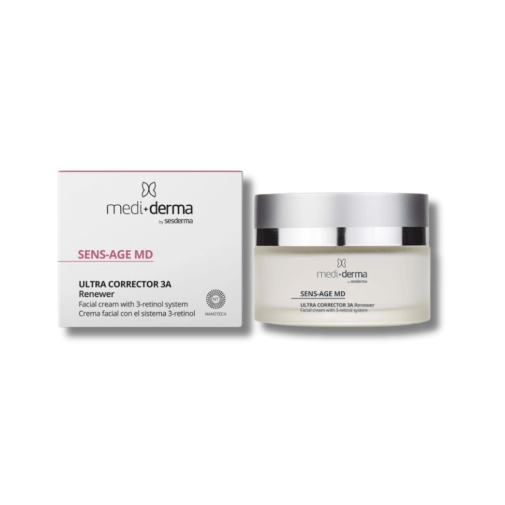 Регенерирующий омолаживающий крем для лица - Mediderma Renewing Facial Cream Sens-Age MD