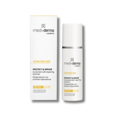 Сонцезахисний крем-гель - Mediderma Gel Cream With Reparing Enzymes SPF 50