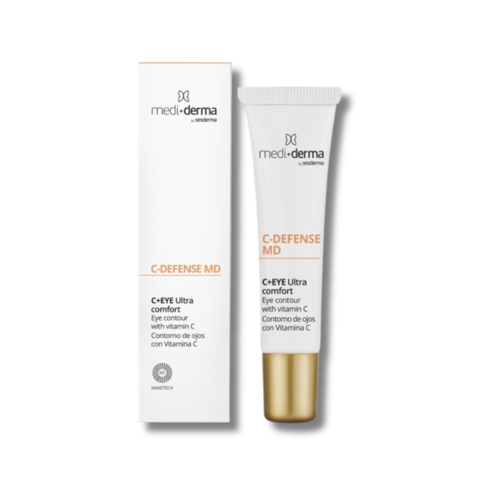Ревіталізуючий крем-контур для зони навколо очей - Mediderma Eye Contour C-Defence MD - Фото 1