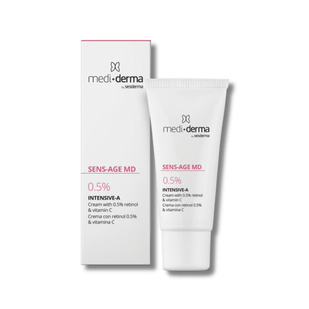 Интенсивный ночной крем с ретинолом 0,5% - Mediderma Sens-Age MD Intensive-A Cream with 0.5% Retinol - Фото 1