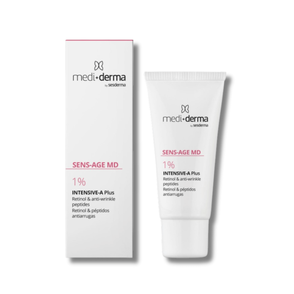 Інтенсивний нічний крем з ретинолом 1% - Mediderma Sens-Age MD Intensive-A Cream with 1% Retinol - Фото 1