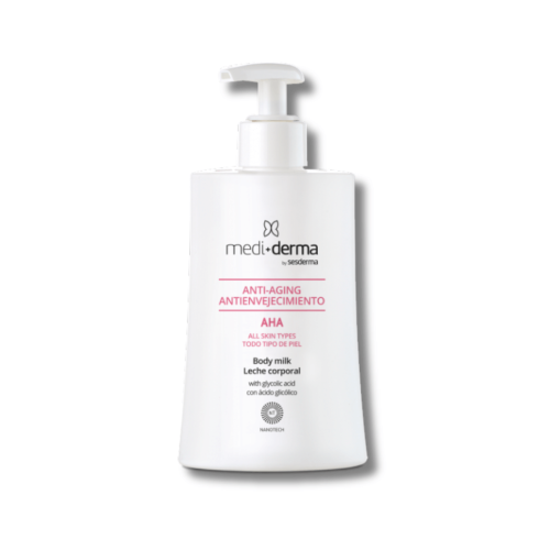Омолоджуюче молочко для тіла - Mediderma Anti-Aging AHA Body Milk фото