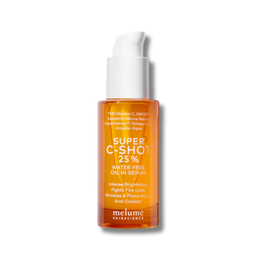 Антиоксидантна сироватка з 25% вітаміном С THD - Melume Super C-Shot 25% Water Free Oil In Serum - Фото 1