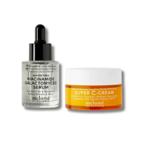 Набір для освітлення, рівного тону та сяйва - Melume Bright & Glow Set фото