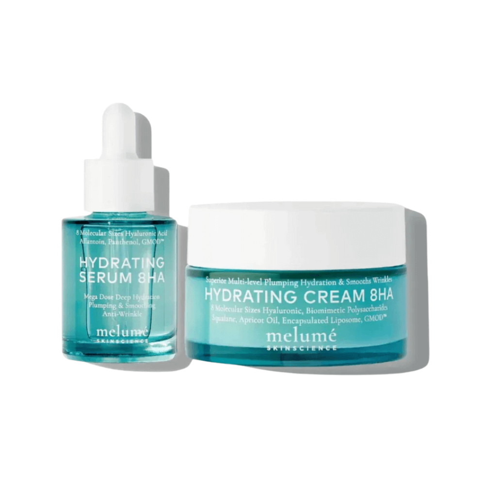 Набір "Сила максимального зволоження" - Melume Hydration Boost Duo - Фото 1