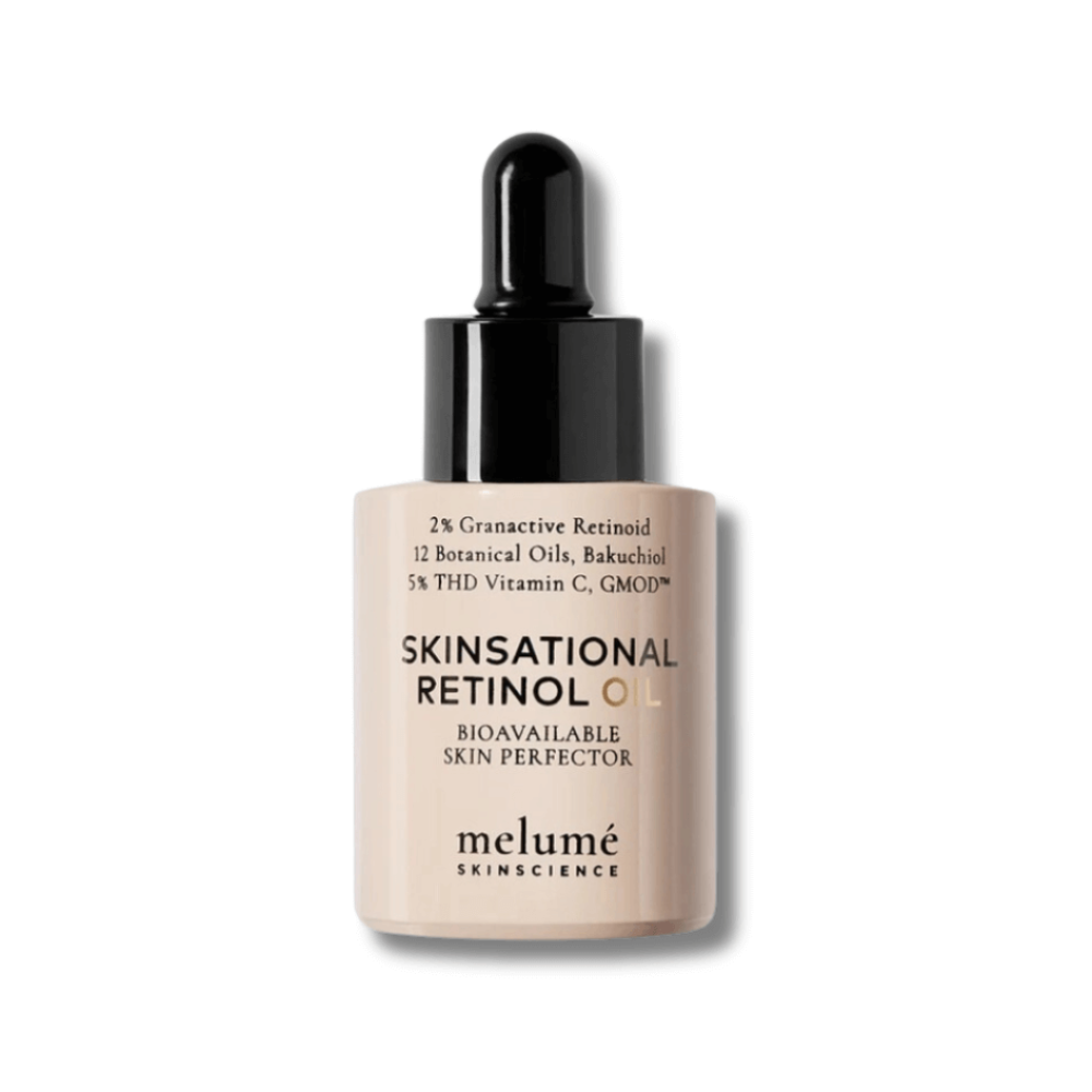 Олія для обличчя з 2% ретиноїду та 5% вітаміну C - Melumé Skinscience Retinol Oil - Фото 1