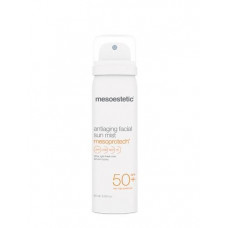 Сонцезахисний спрей для обличчя з антивіковим ефектом SPF 50+ - Mesoestetic Antiaging facial sun mist SPF 50+