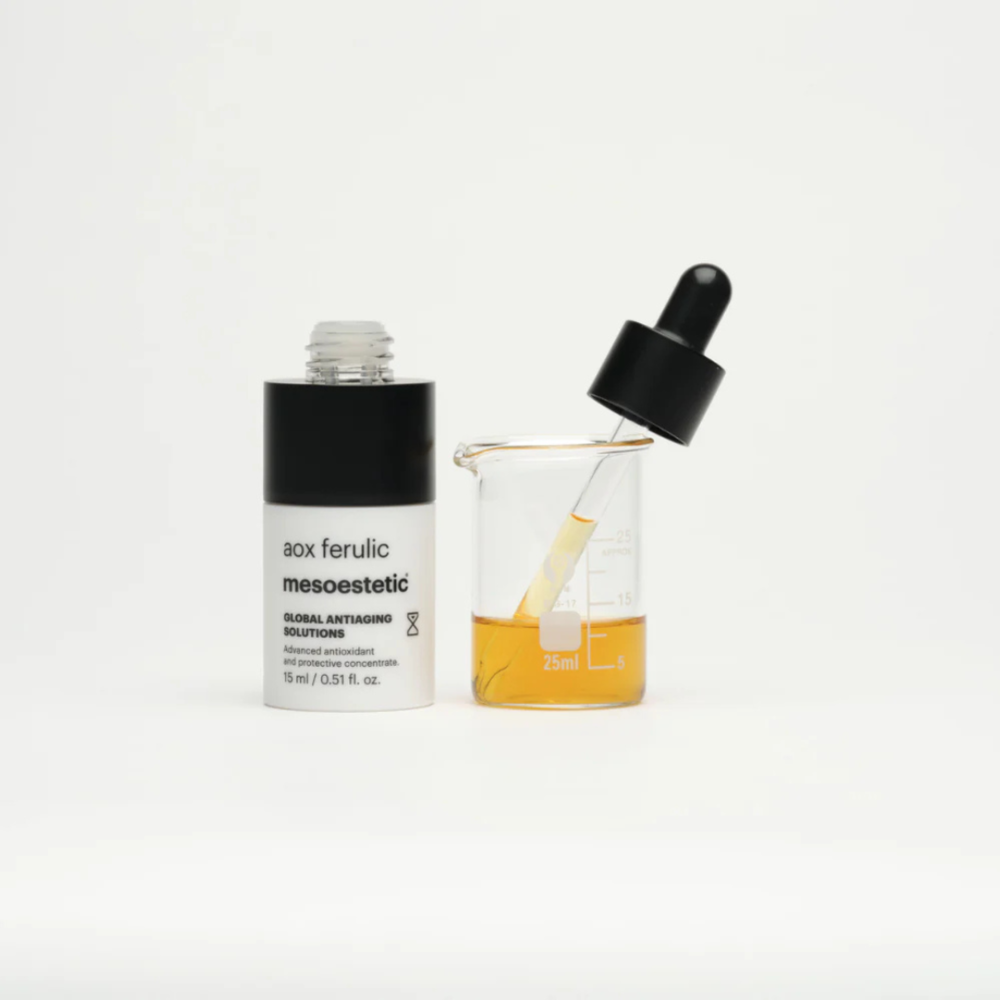 Антиоксидантна сироватка з феруловою кислотою - Mesoestetic AOX Ferulic EVO фото 3