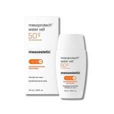Легка антивікова сироватка-вуаль SPF-50+ - Mesoestetic Mesoprotech Light Water Antiaging Veil SPF-50+