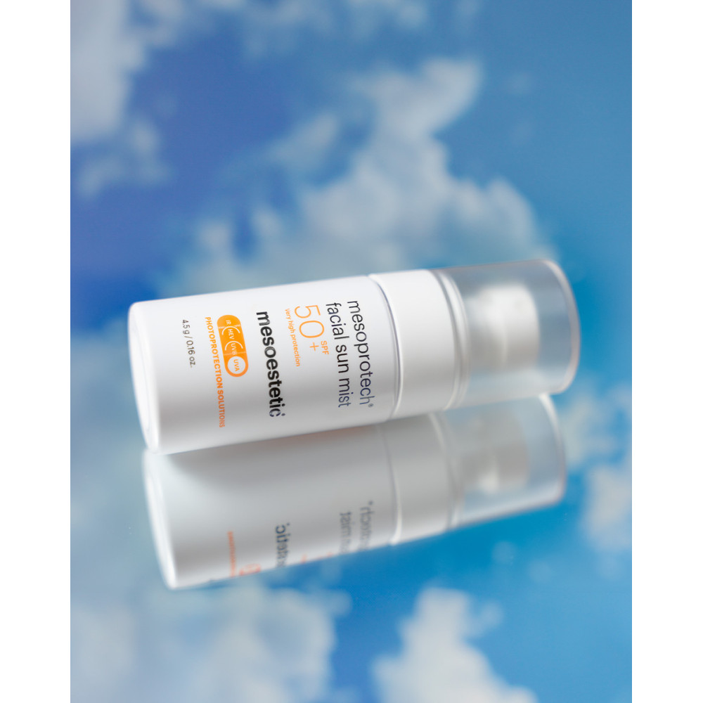 Сонцезахисний міст для обличчя - Mesoestetic Mesoprotech Facial Sun Mist SPF 50+ фото 3