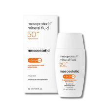 Тонувальний сонцезахисний флюїд - Mesoestetic Mesoprotech Mineral Fluid SPF 50+