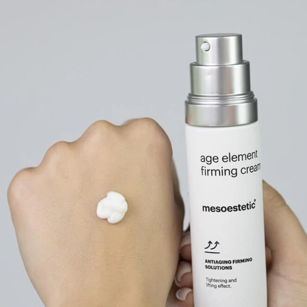 Зміцнювальний крем для відновлення овалу обличчя - Mesoestetic Age Element Firming Cream фото 2