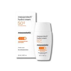 Зволожуючий сонцезахисний крем для сухої шкіри - Mesoestetic Mesoprotech Hydra Cream SPF50+ 
