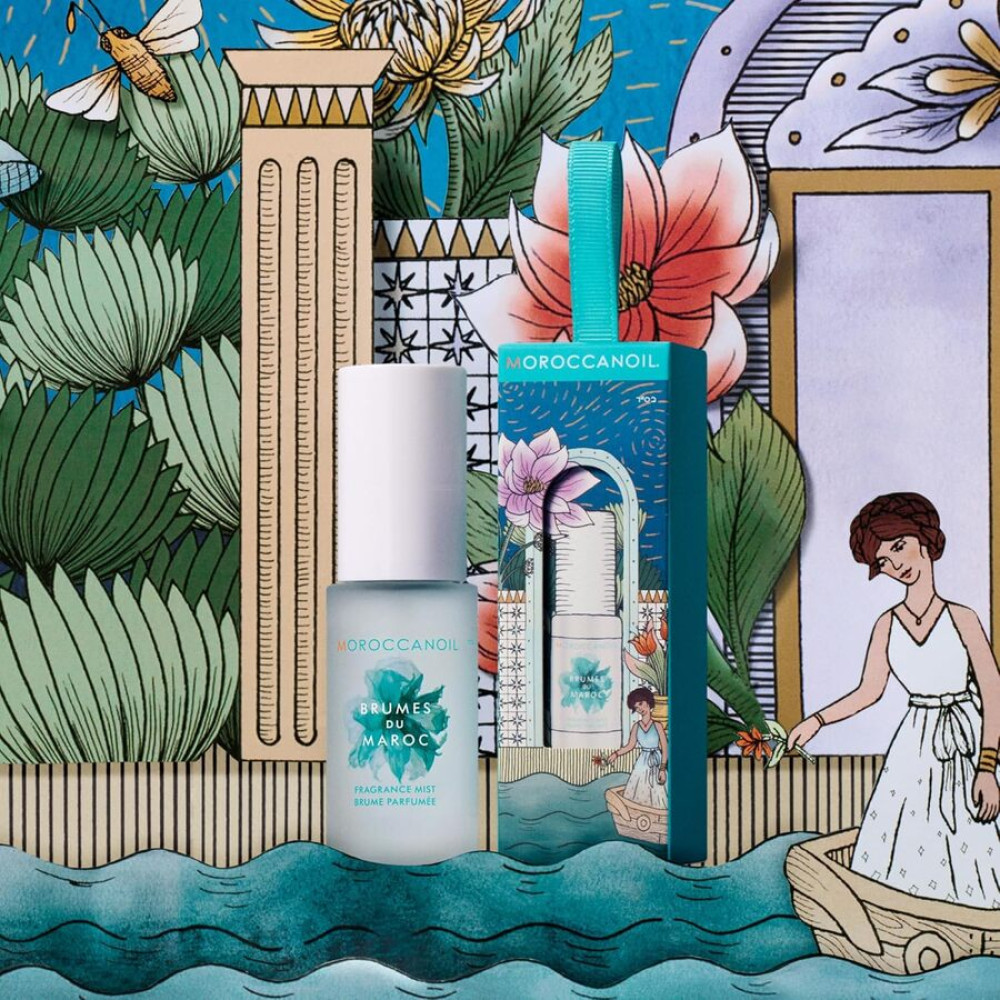 Ароматичний спрей для волосся та тіла в подарунковій коробці - Moroccanoil Brumes du Maroc Hair And Body Fragrance Mist Gift Set фото 2