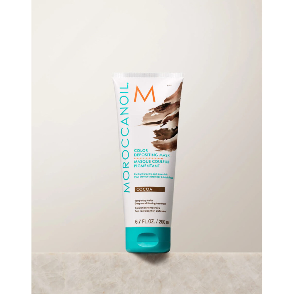 Тонирующая маска "Какао" - Moroccanoil Color Depositing Mask Cocoa фото 2