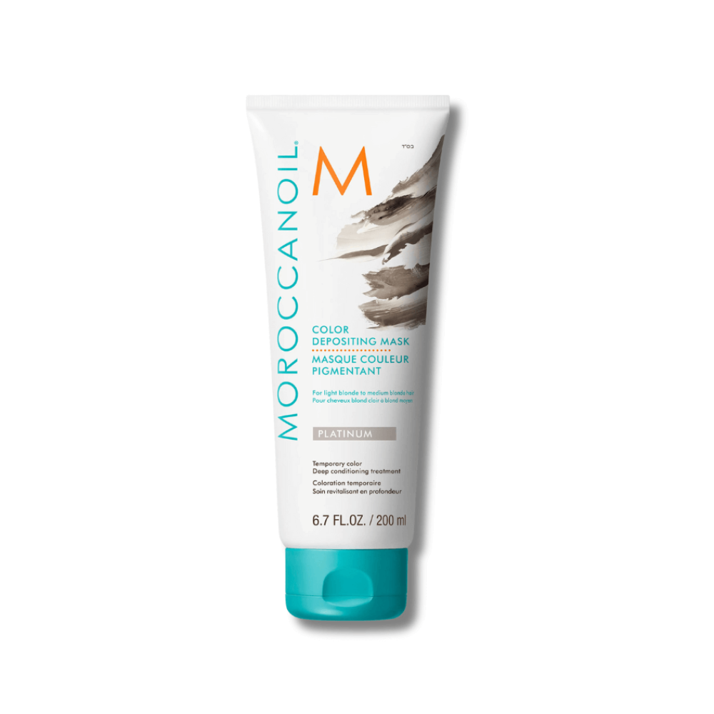 Тонувальна маска "Платинум" - Moroccanoil Color Depositing Mask Platinum - Фото 1